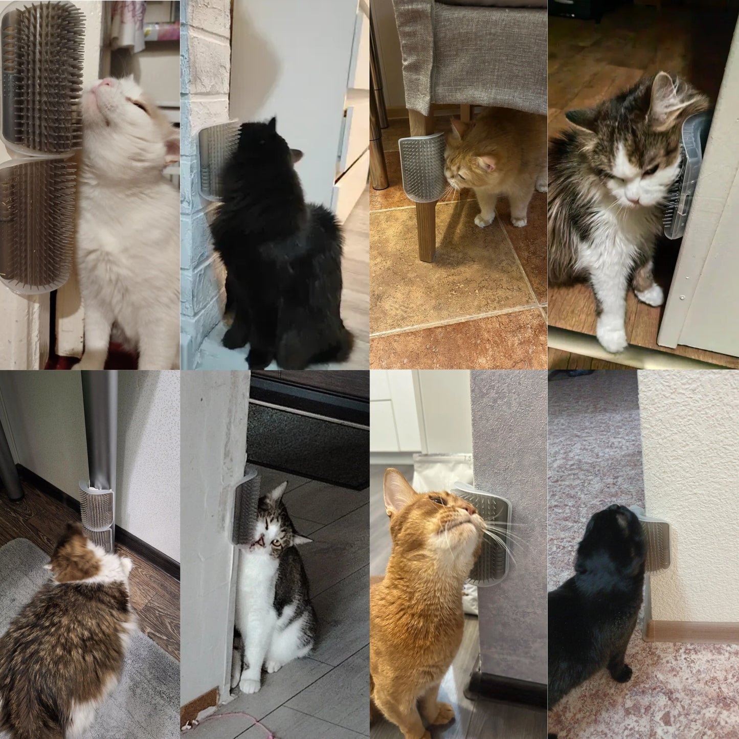 Self-grooming Corner Brush
